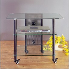 VTI Glass A/V TV Rack, Brand New,Free Ship