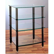 VTI AGR404 Glass Audio Rack - 4 shelves,New, Free Ship!