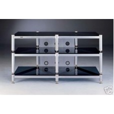 Beautiful VTI BLG503 Audio/Video 3 Shelf Glass Rack,NEW