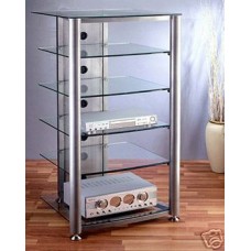 VTI RGR406 Glass AudioPhile Rack, Brand New, Free Ship!